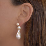 Cordelia Pearl Drop Earrings