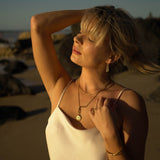Aurum Hoops - Emerald
