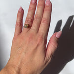 Moissanite Oval Solitaire - Esther